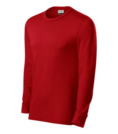 Resist LS - Triko unisex (červená)