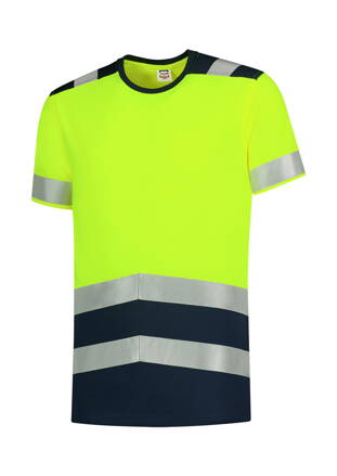 T-Shirt High Vis Bicolor - Tričko pánské (fluorescenční žlutá)