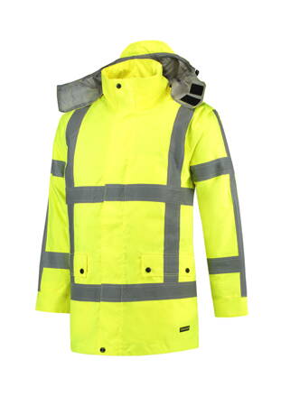 RWS Parka - Pracovní bunda pánská (fluorescenční žlutá)
