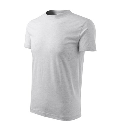 Classic - Tričko unisex (světle šedý melír)