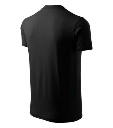 V-neck - Tričko unisex (černá)