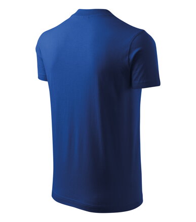 V-neck - Tričko unisex (královská modrá)