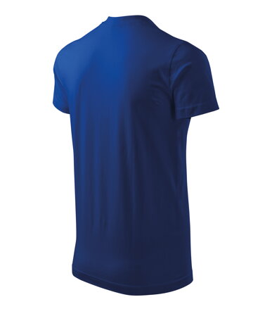 Heavy V-neck - Tričko unisex (královská modrá)