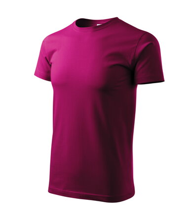 Basic - Tričko pánské (fuchsia red)