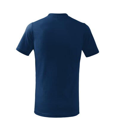 Basic - Tričko dětské (půlnoční modrá)