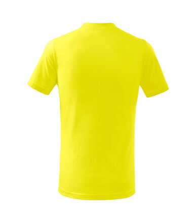 Basic - Tričko dětské (citronová)