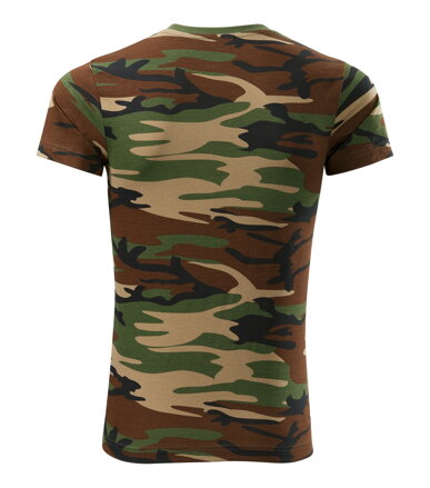 Camouflage - Tričko unisex (camouflage brown)