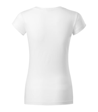 Fit V-neck - Tričko dámské (bílá)