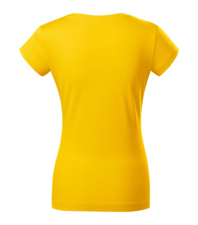 Fit V-neck - Tričko dámské (žlutá)