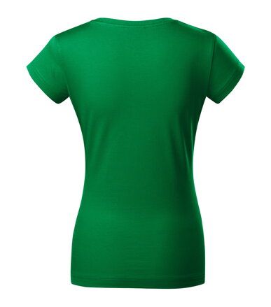Fit V-neck - Tričko dámské (středně zelená)