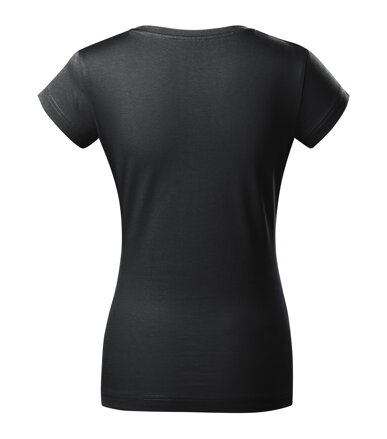 Fit V-neck - Tričko dámské (ebony gray)