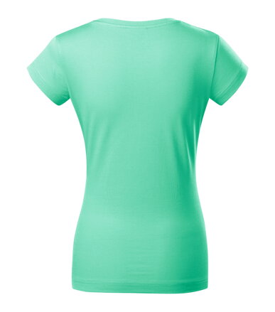 Fit V-neck - Tričko dámské (mátová)