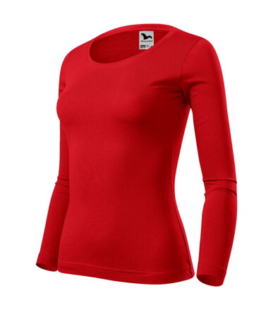 Fit-T LS - Triko dámské (červená)