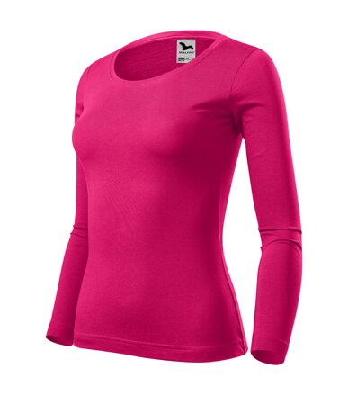 Fit-T LS - Triko dámské (malinová)