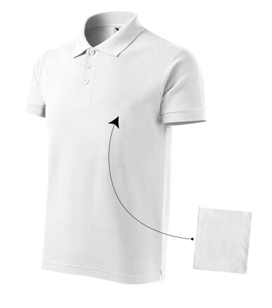 Cotton - Polokošile pánská (bílá)