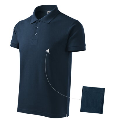 Cotton - Polokošile pánská (námořní modrá)