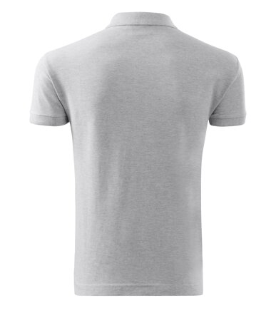 Cotton - Polokošile pánská (světle šedý melír)