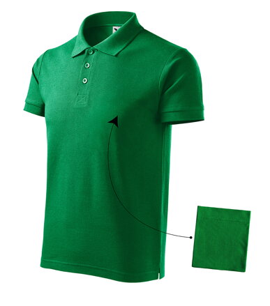 Cotton - Polokošile pánská (středně zelená)