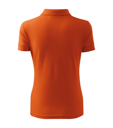 Pique Polo - Polokošile dámská (oranžová)