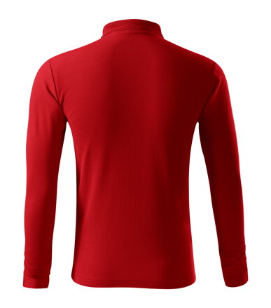 Pique Polo LS - Polokošile pánská (červená)