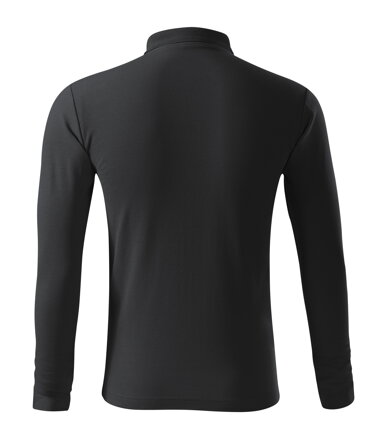 Pique Polo LS - Polokošile pánská (ebony gray)