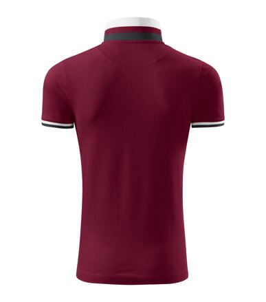 Collar Up - Polokošile pánská (garnet)