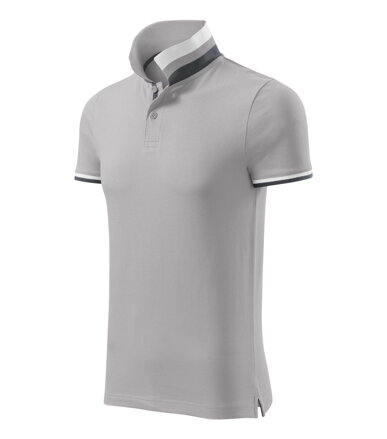 Collar Up - Polokošile pánská (silver gray)