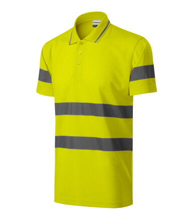 HV Runway - Polokošile unisex (fluorescenční žlutá)