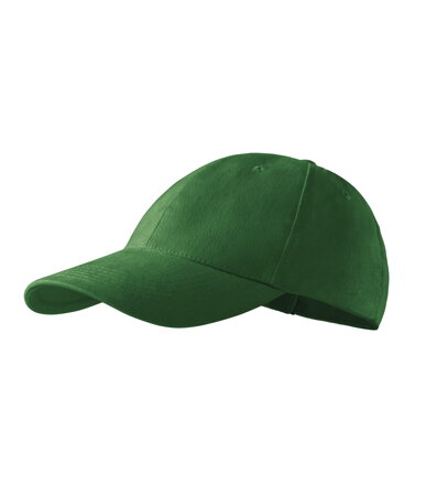 6P - Čepice unisex (lahvově zelená)
