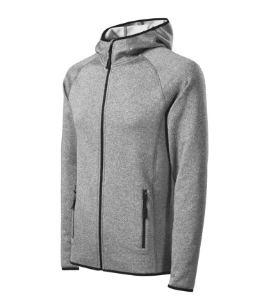 Direct - Stretch fleece pánský (tmavě šedý melír)