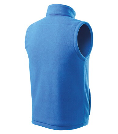 Next - Fleece vesta unisex (azurově modrá)