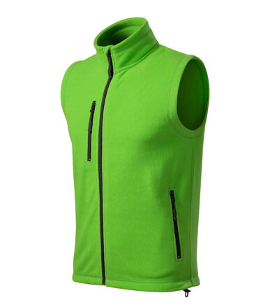 Exit - Fleece vesta unisex (apple green)