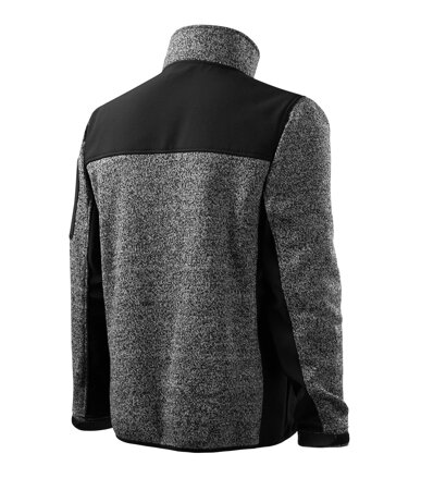Casual - Softshellová bunda pánská (knit gray)