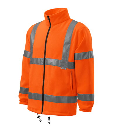HV Fleece Jacket - Fleece unisex (fluorescenční oranžová)