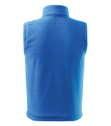 Next - Fleece vesta unisex (azurově modrá)