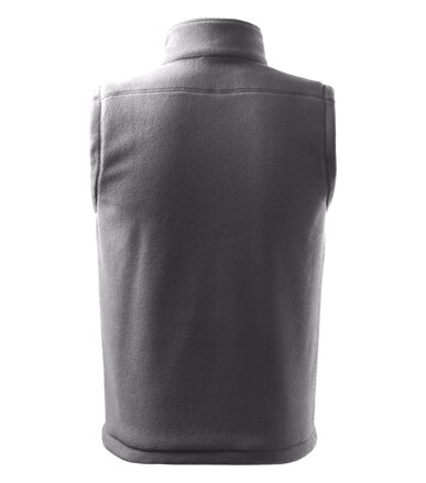 Next - Fleece vesta unisex (ocelově šedá)