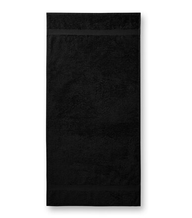 Terry Bath Towel - Osuška unisex (černá)