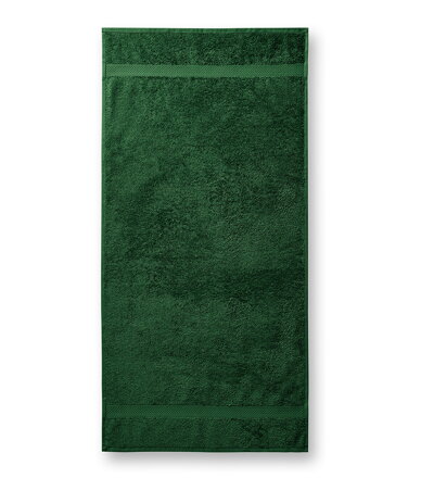 Terry Bath Towel - Osuška unisex (lahvově zelená)