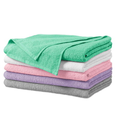 Terry Bath Towel - Osuška unisex (růžová)