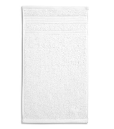 Organic - Malý ručník unisex (bílá)