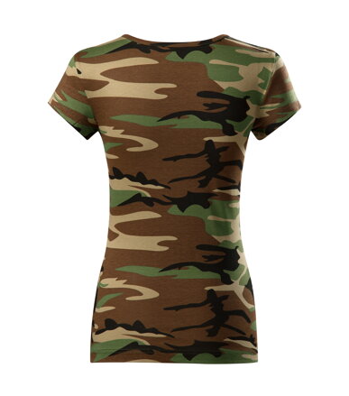 Camo Pure - Tričko dámské (camouflage brown)