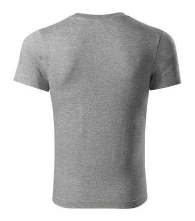 Peak - Tričko unisex (tmavě šedý melír)
