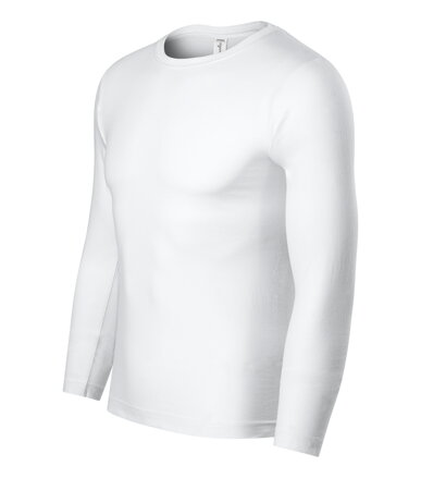 Progress LS - Triko unisex (bílá)