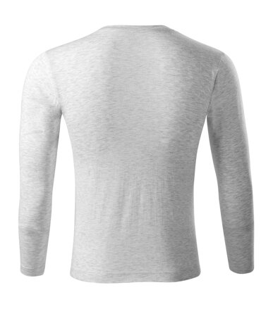 Progress LS - Triko unisex (světle šedý melír)
