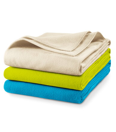 Blanky - Fleecová deka unisex (žlutá)