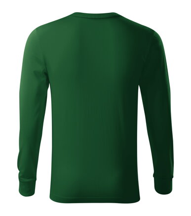 Resist LS - Triko unisex (lahvově zelená)