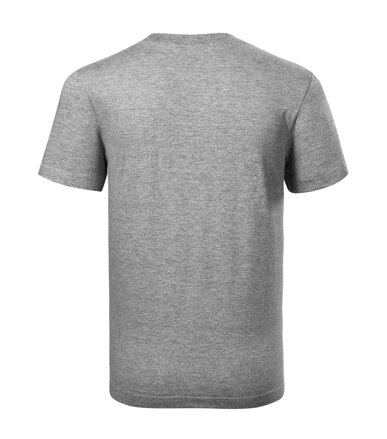Base - Tričko unisex (tmavě šedý melír)
