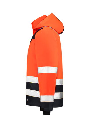 Midi Parka High Vis Bicolor - Pracovní bunda pánská (fluorescenční oranžová)