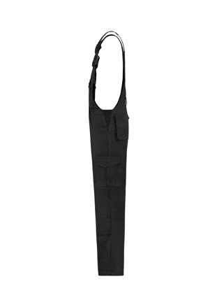 Dungaree Overall Industrial - Pracovní kalhoty s laclem pánské (černá)