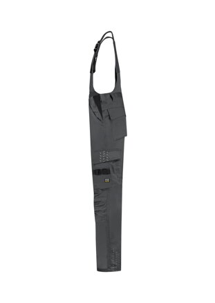 Bib & Brace Twill Cordura - Pracovní kalhoty s laclem pánské (tmavě šedá)